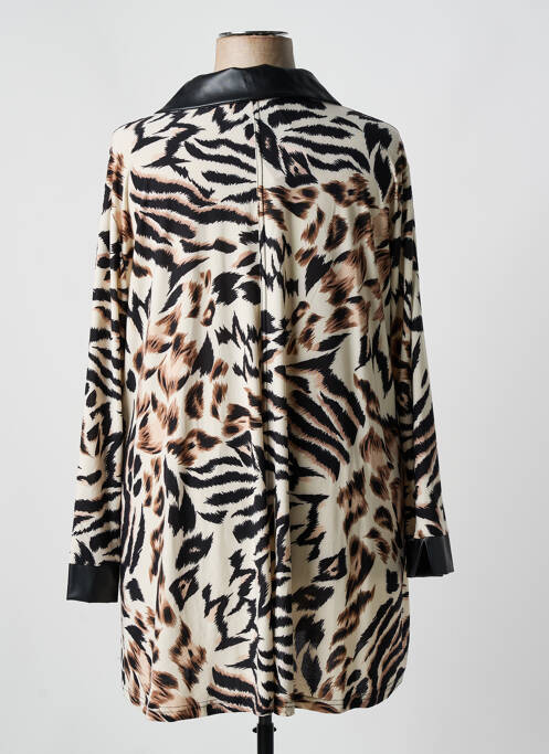 Tunique manches longues marron 2W PARIS pour femme