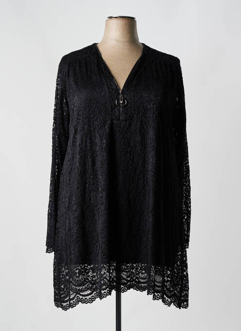 Tunique manches longues noir 2W PARIS pour femme