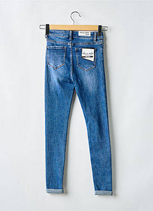 Jeans skinny taille haute taille haute bleu HELLO MISS femme