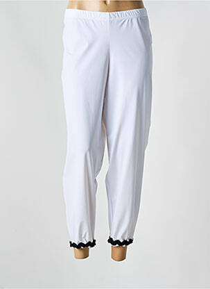 Legging effet matière satinée taille normale blanc G!OZE femme