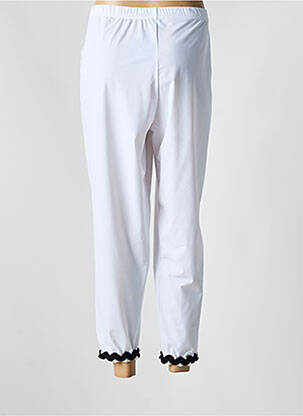 Legging effet matière satinée taille normale blanc G!OZE femme
