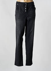 Jeans coupe slim noir ZHENZI pour femme seconde vue