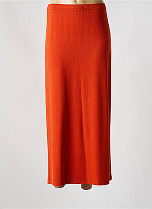Jupe longue orange G!OZE pour femme