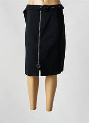 Jupe mi-longue noir POMME ROUGE pour femme seconde vue