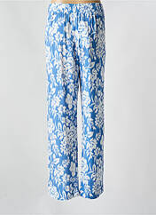 Pantalon droit bleu HAJO pour femme seconde vue