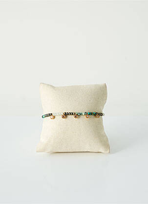 Bracelet vert BELLE MAIS PAS QUE pour femme