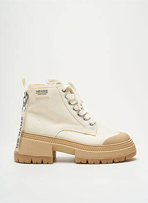 Bottines/boots talon bas talon de 4 à 6cm beige NO NAME femme