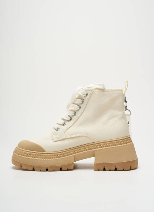 Bottines/Boots beige NO NAME pour femme