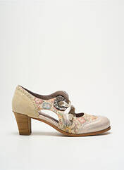 Sandales/Nu pieds beige DKODE pour femme seconde vue