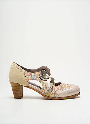 Sandales/Nu pieds beige DKODE pour femme