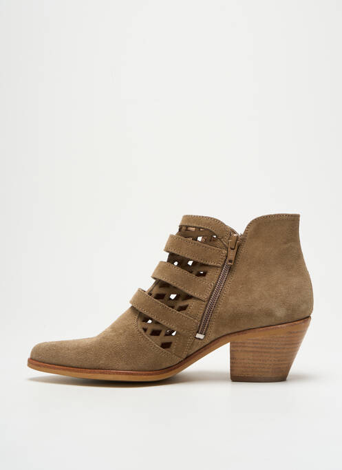 Bottines/Boots beige MURATTI pour femme