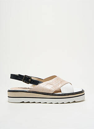 Sandales/Nu pieds beige GADEA pour femme