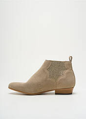 Bottines/Boots beige SCHMOOVE pour femme seconde vue