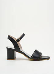 Sandales/Nu pieds noir MYMA pour femme seconde vue