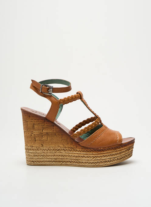 Sandales/Nu pieds marron FELMINI pour femme