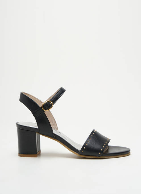 Sandales/Nu pieds noir MYMA pour femme