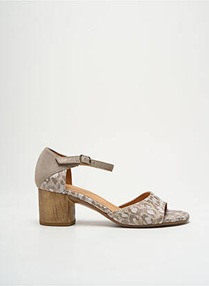 Sandales/nu pieds fermeture bride(s) talon de 4 à 6cm beige MINKA DESIGN femme