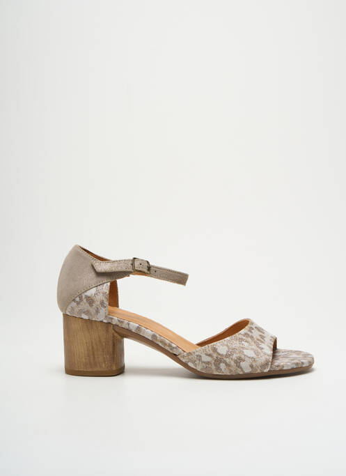 Sandales/Nu pieds beige MINKA DESIGN pour femme