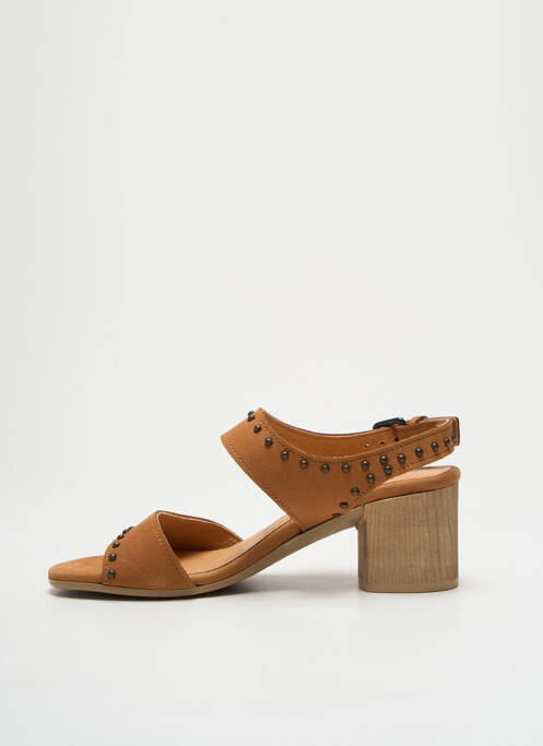 Sandales/Nu pieds marron MINKA DESIGN pour femme