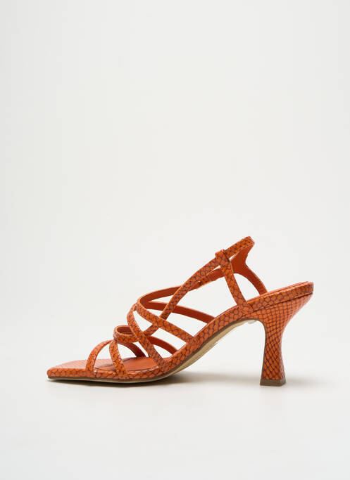 Sandales/Nu pieds orange BRUNO PREMI pour femme