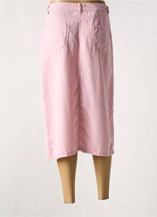 Jupe mi-longue rose LCDN pour femme seconde vue