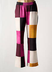 Pantalon droit noir QUATRE VINGT JOURS pour femme seconde vue