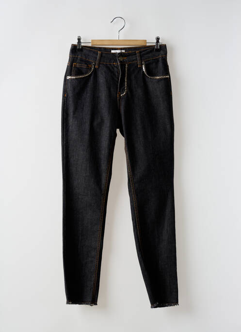 Jeans skinny poches gris B.YU femme