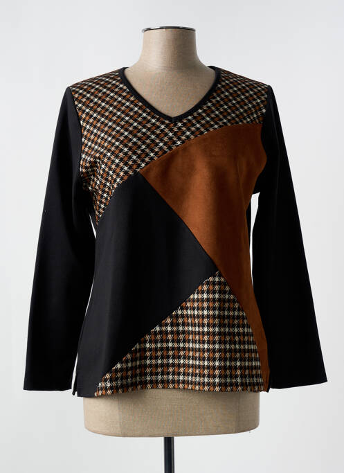 Top noir GUY DUBOUIS pour femme