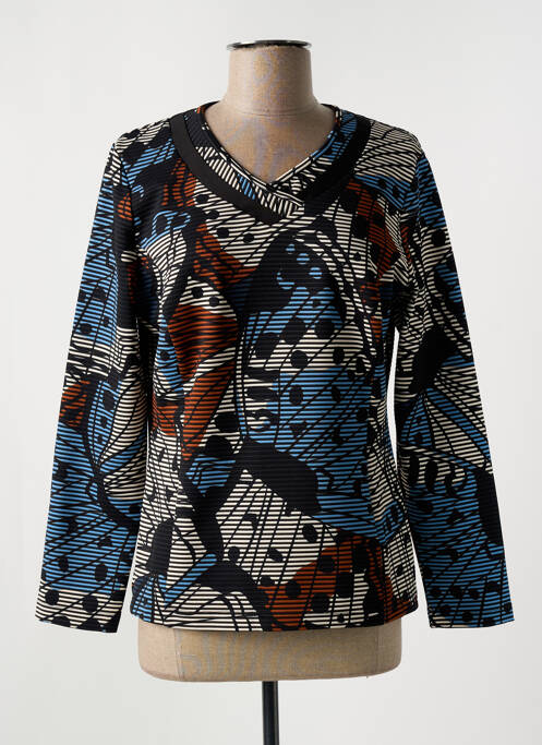 T-shirt bleu GUY DUBOUIS pour femme