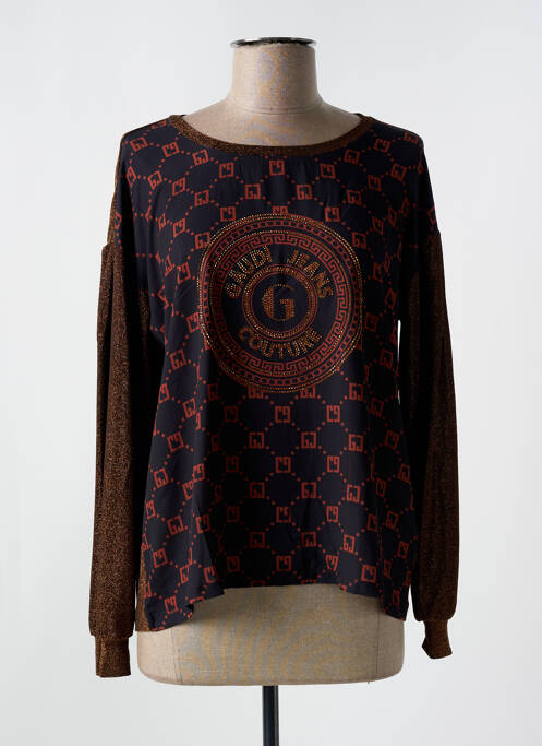 T-shirt marron GAUDI pour femme