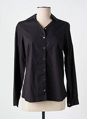 Chemisier coupe cintrée manches longues noir MERI & ESCA femme