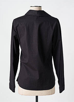Chemisier coupe cintrée manches longues noir MERI & ESCA femme