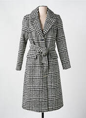 Manteau long noir MORGAN pour femme seconde vue