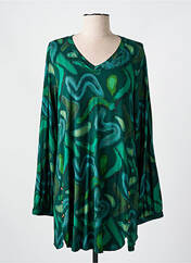 Tunique manches longues vert AGATHE & LOUISE pour femme seconde vue