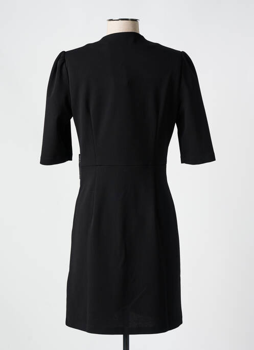 Robe courte manches courtes manches courtes noir MORGAN femme