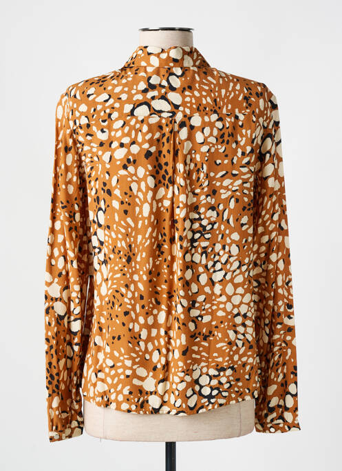 Chemisier orange DIANE LAURY pour femme