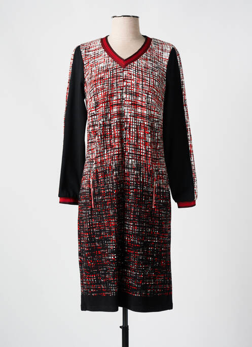 Robe mi-longue noir GUY DUBOUIS pour femme