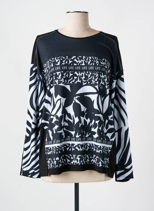 T-shirt noir JOY OF LIFE pour femme