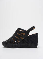 Espadrilles noir KANNA pour femme seconde vue