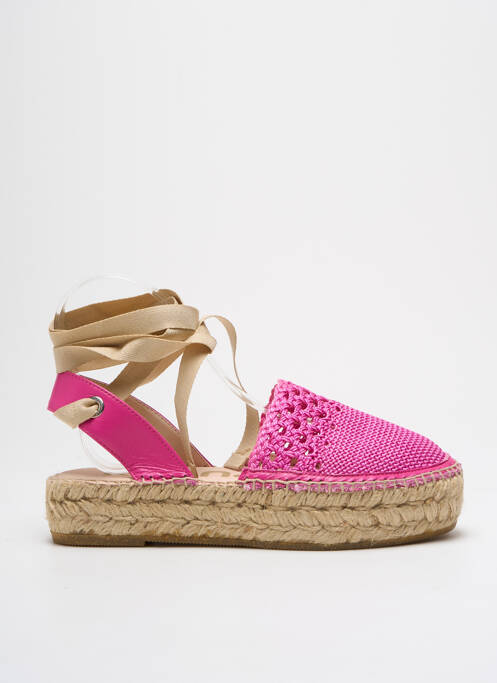 Espadrilles rose KANNA pour femme