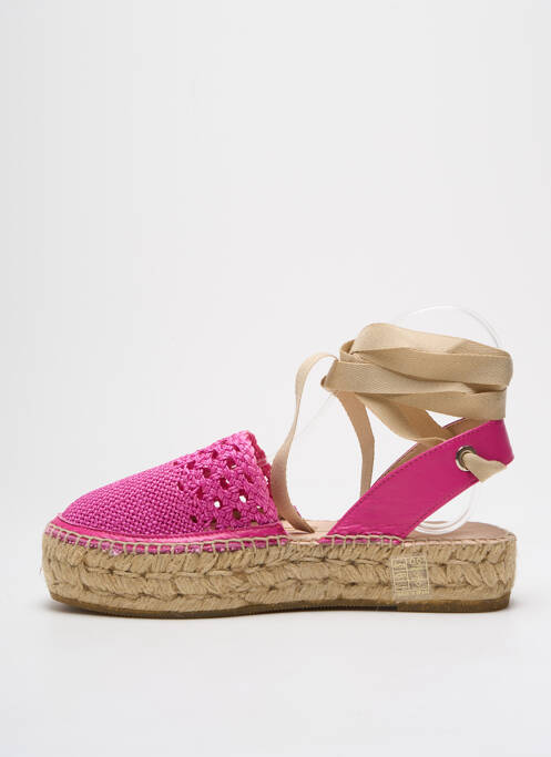 Espadrilles rose KANNA pour femme