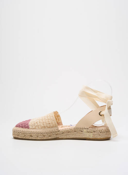 Espadrilles rose KANNA pour femme