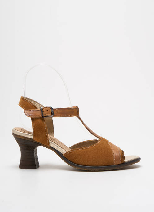 Sandales/Nu pieds marron CASTA pour femme