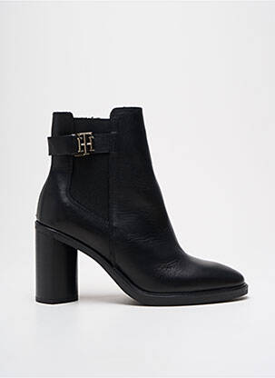 Bottines/Boots noir TOMMY HILFIGER pour femme