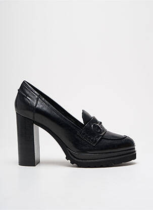 Mocassins noir ELVIO ZANON pour femme