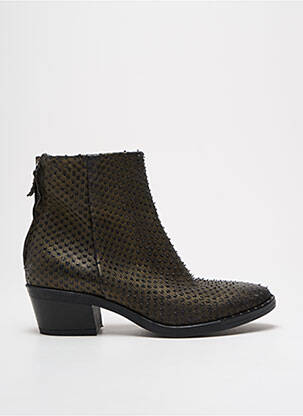 Bottines/Boots vert MJUS pour femme