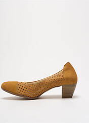 Escarpins jaune HIRICA pour femme seconde vue