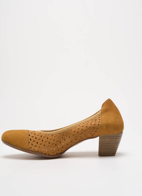 Escarpins jaune HIRICA pour femme