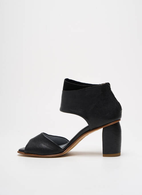 Sandales/Nu pieds noir LILI MILL pour femme