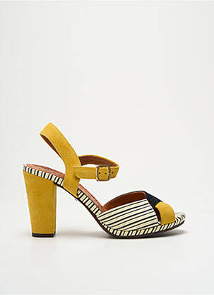 Sandales/Nu pieds jaune CHIE MIHARA pour femme